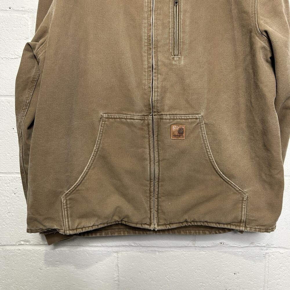 Vintage Carhartt Sherpa-Lined Muskegon “Frontier Brown” - Picture 4 of 14